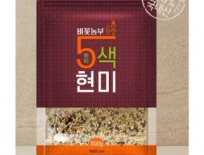 가성비최고 중벼꽃농부 오색현미 500g X 21봉 베스트5